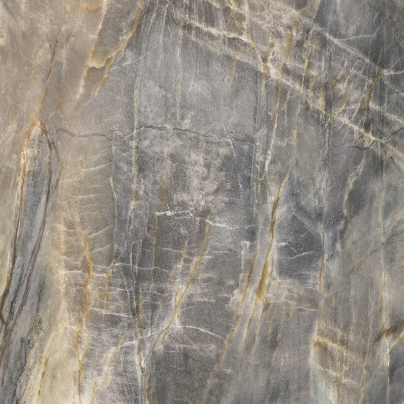 Fliese aus brasilianischem Quarzit, bernsteinfarben, matt, 120 x 120