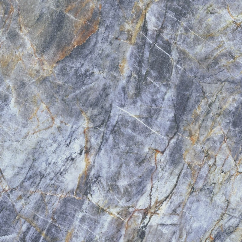 Fliese brasilianischer Quarzitblau glänzend 120x120