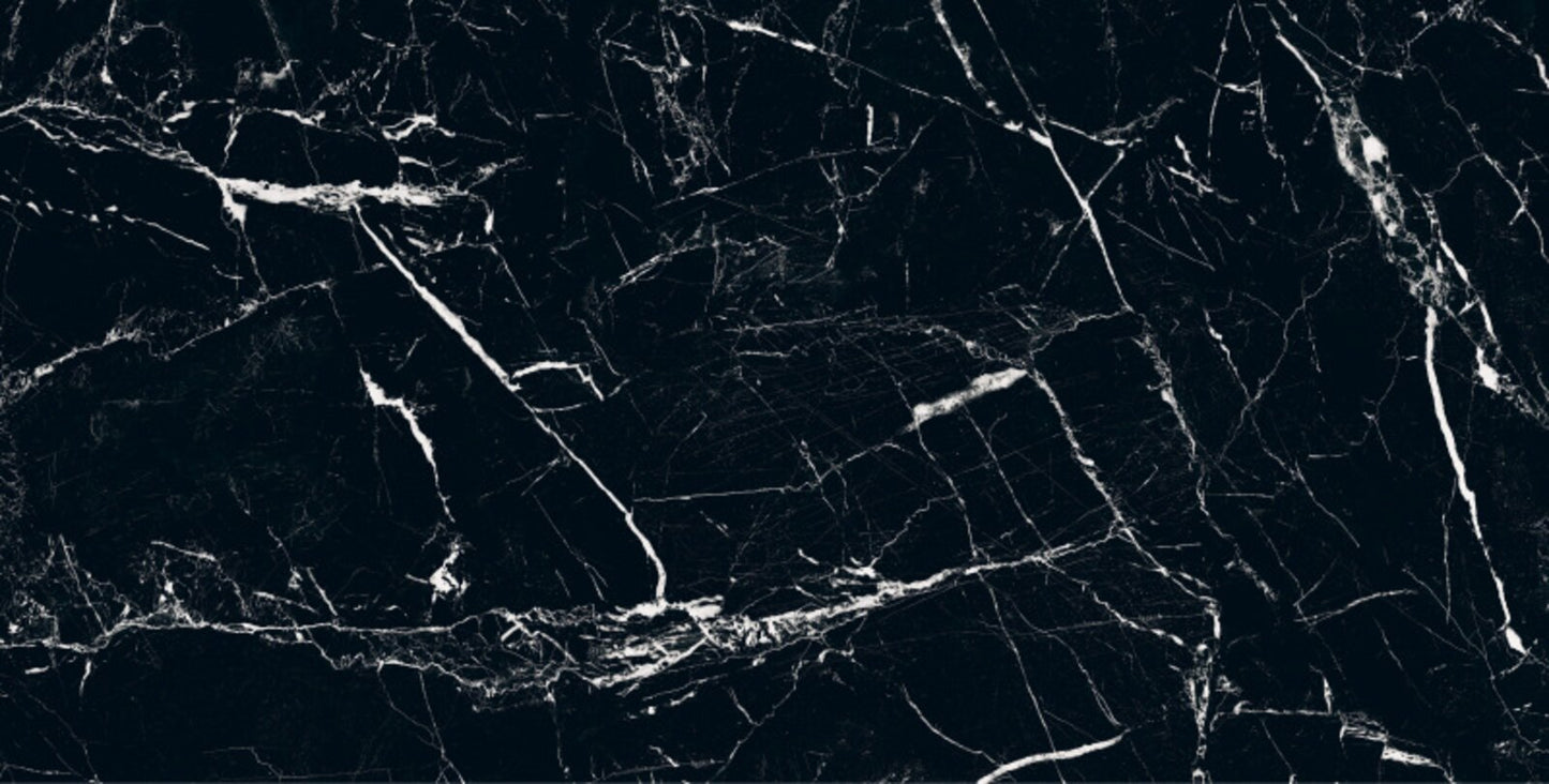 Fliese Carrara Schwarz Matt 60x120