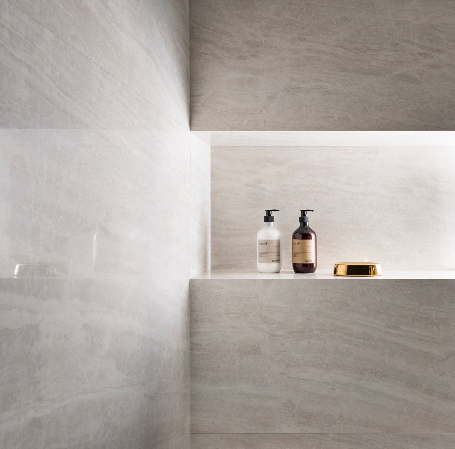 Fliese Cosmic Marmor rektifiziert grau 60x60 matt
