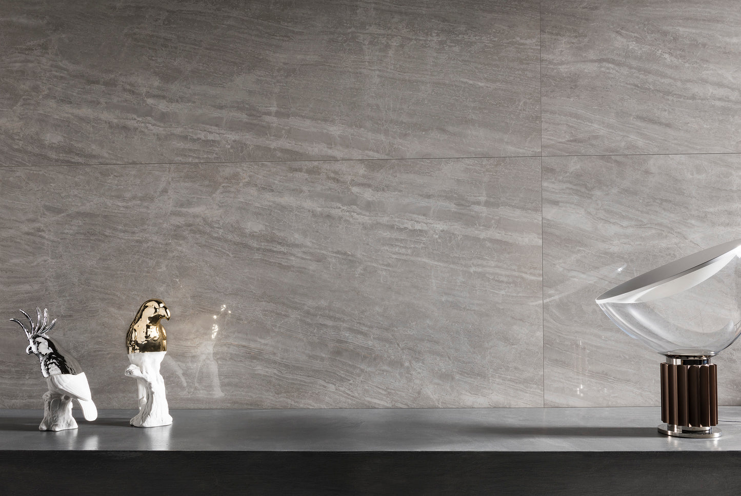 Fliese Cosmic Marmor rektifiziert grau 60x60 matt