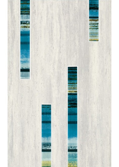 Dekor Nati Mix grau 25x40