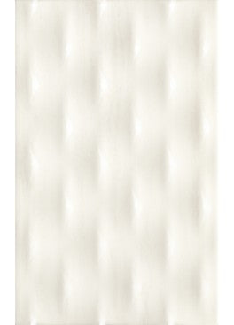Dekor Nati Struktur weiß 25x40