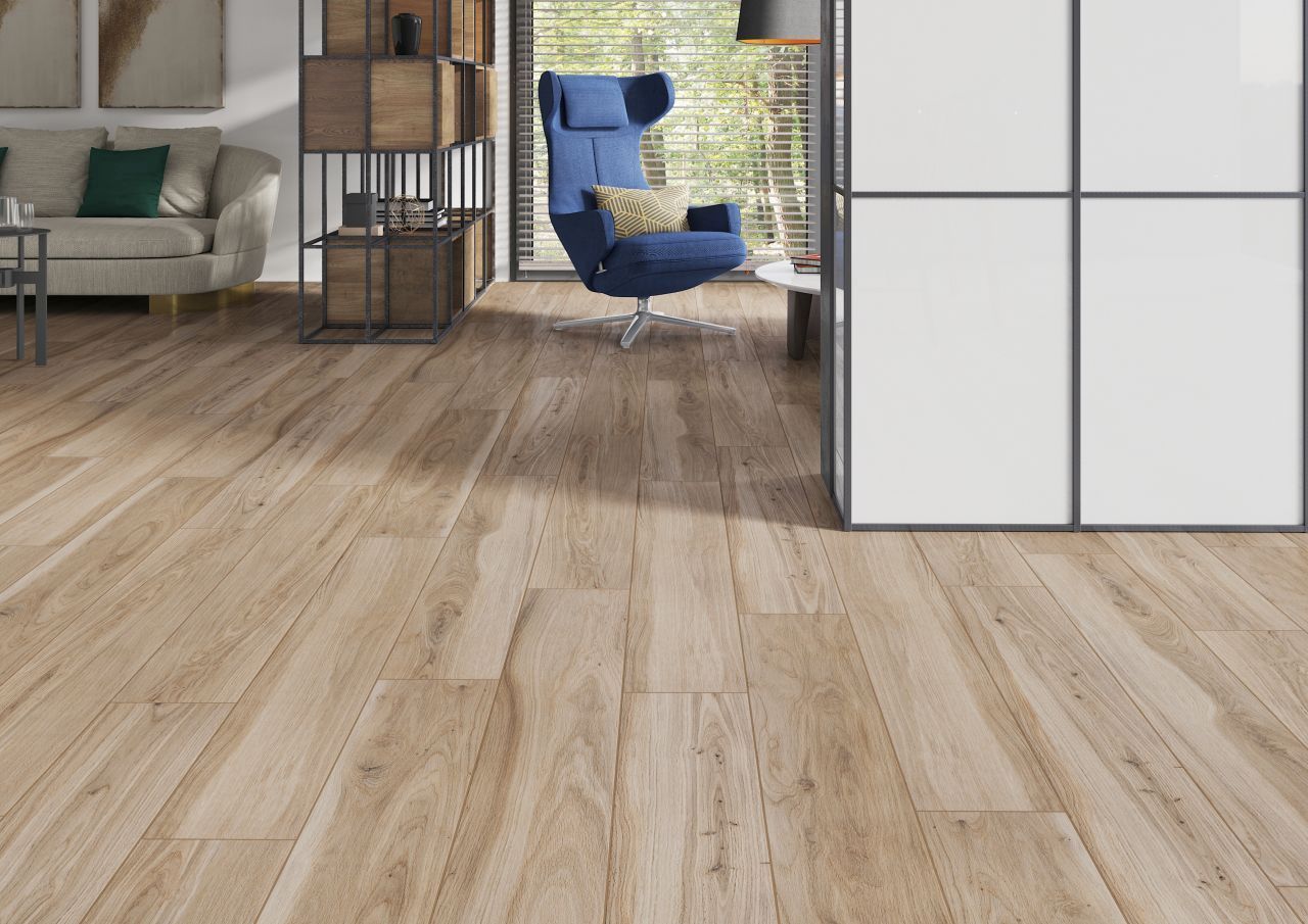 Acero Sabbia Fliese 19,3x120,2 rektifiziert