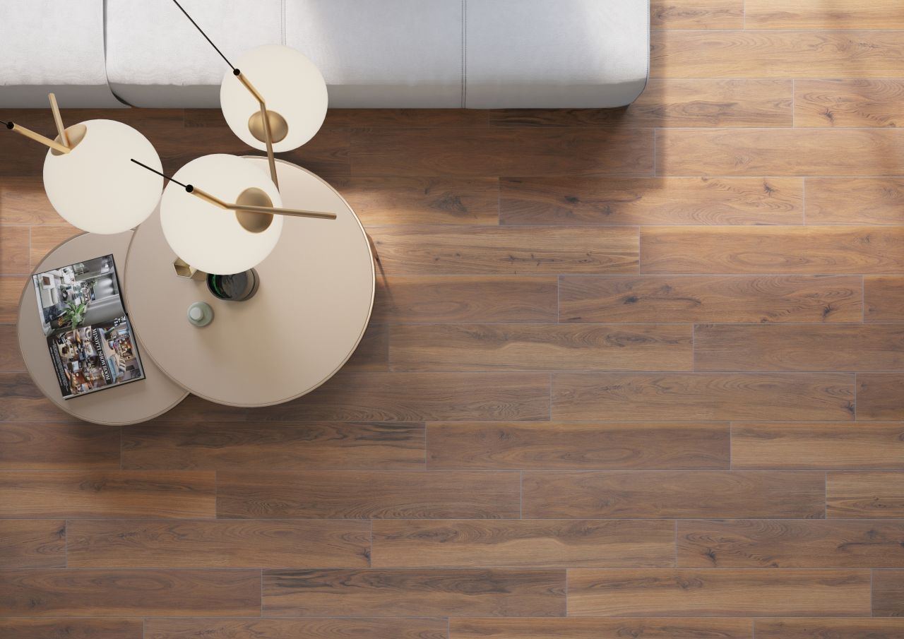 Acero Marrone Fliese 19,3x120,2 Rektifiziert