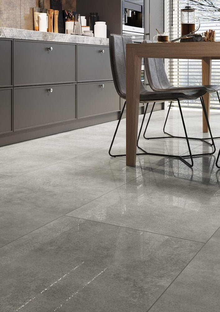 Apenino Gris Lap-Fliese. Rektifiziert 60x60