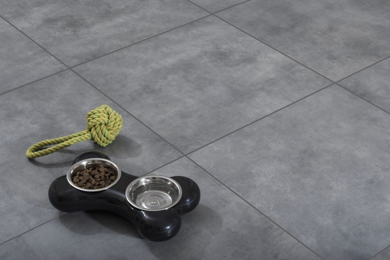 Pflaster Batista Steel rektifiziert 60x60