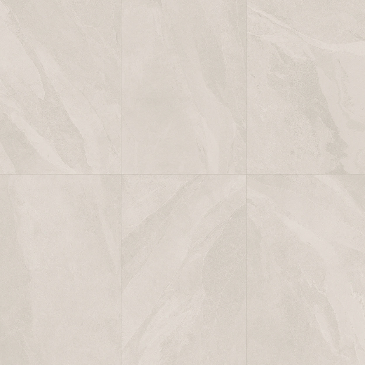 Fliese Brasilianischer Schiefer Oxford weiß 60x60