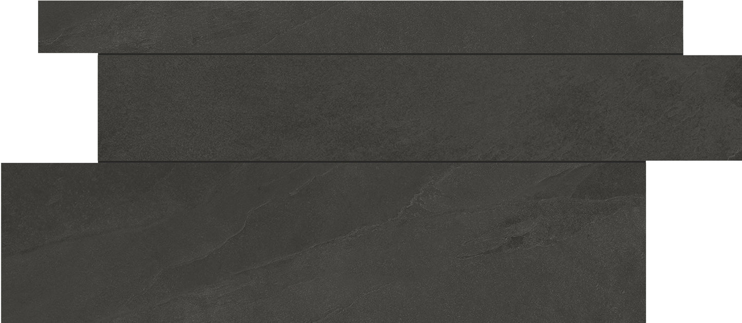 Brasilianischer Schiefer, schwarzer Dielenboden 30x60