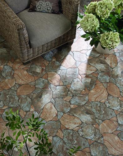 Fliese Canet JET grau 45x45