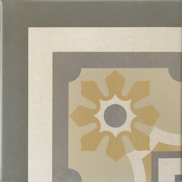 Caprice Burgund Eckfliese 20 x 20