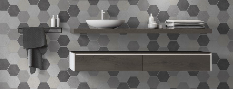 Fliese Centauro Anthrazit 45,5x90