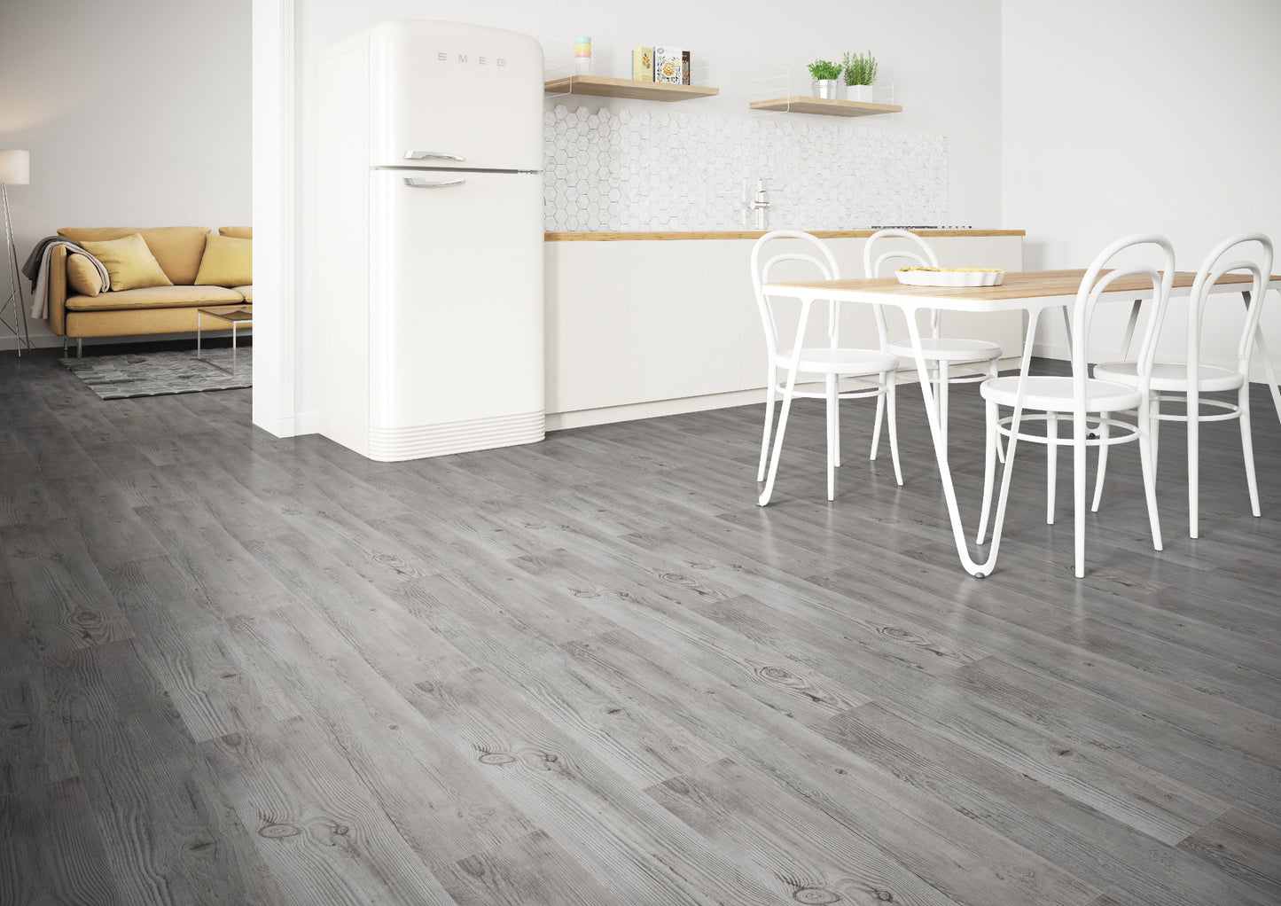 Fliese Cortone grigio Rect. 19,3x120,2