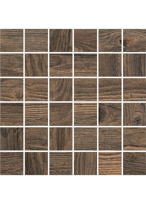 Fliese Cortone marrone Mosaik Rect. 29,7x29,7