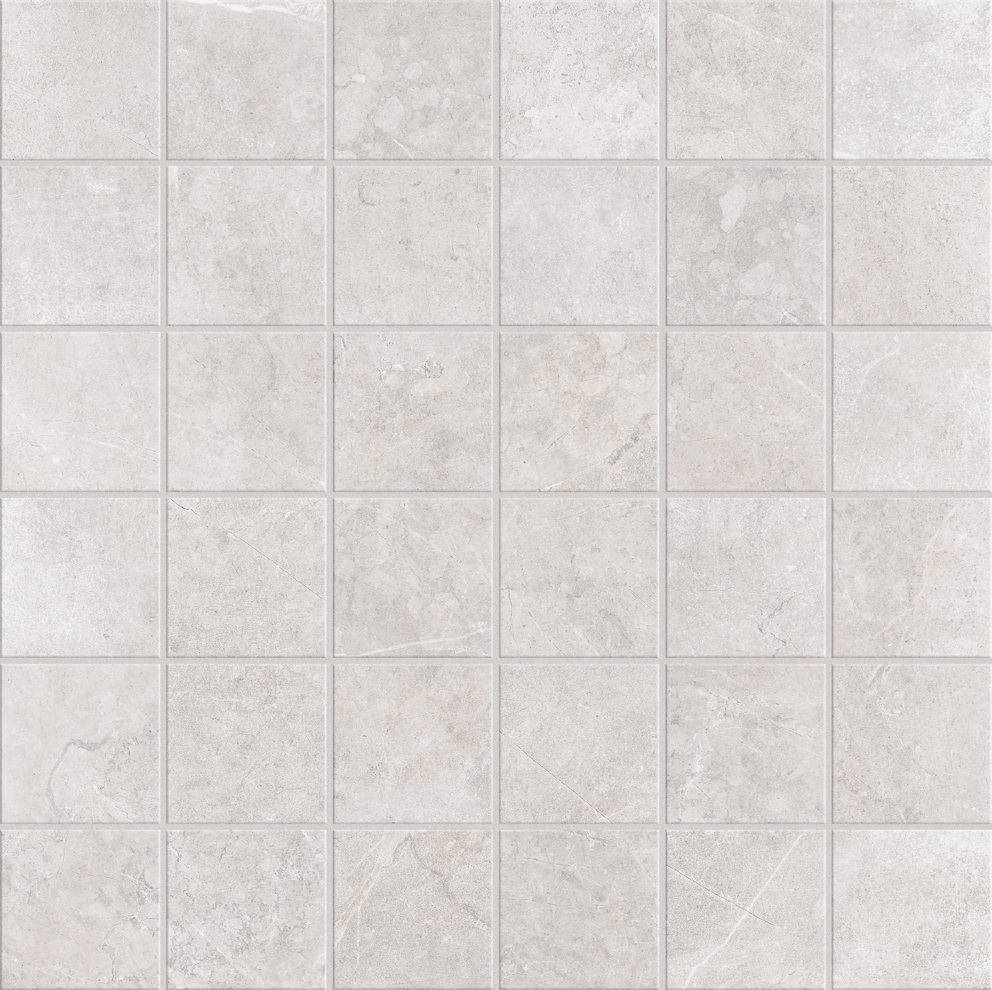 Evostone Elfenbein-Mosaikfliese 30x30
