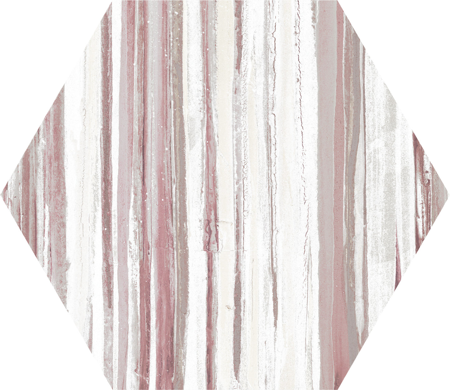 Flow Kirsche Hex 25 Fliese