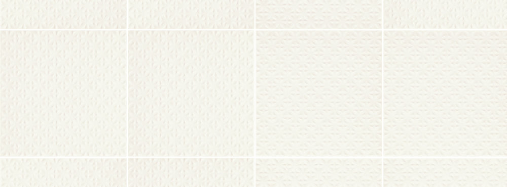 Fliese Gammo Bialy Struktur 19,8x19,8