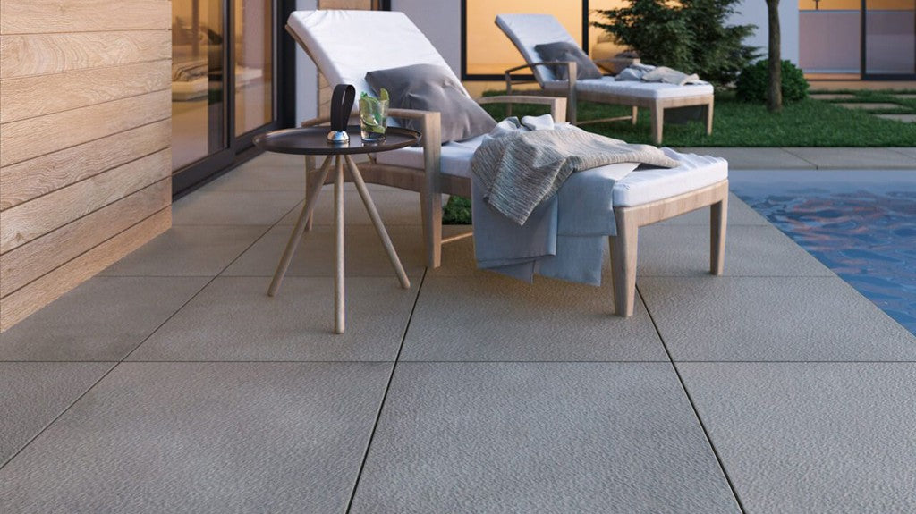 Fliesengarten 2.0 Grau 60x60x2