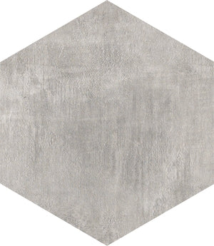 Tile Icon Taubengrau Sechseck 21x18