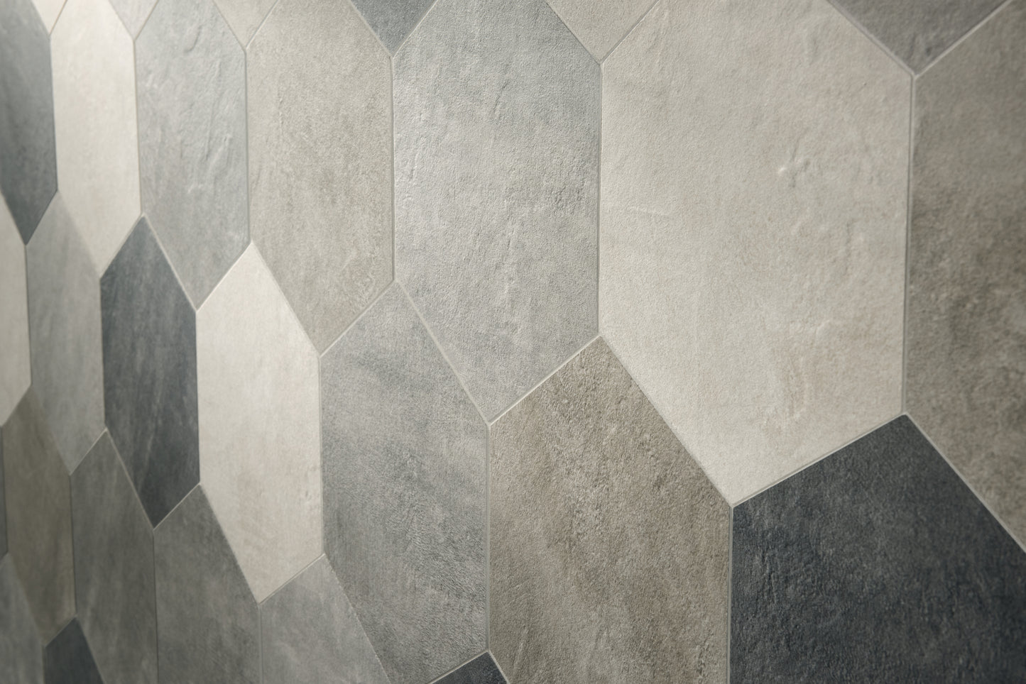 Tile Icon Taupe Rückseite Sechseck 21x18