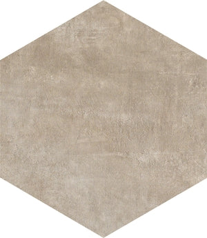 Tile Icon Taupe Rückseite Sechseck 21x18
