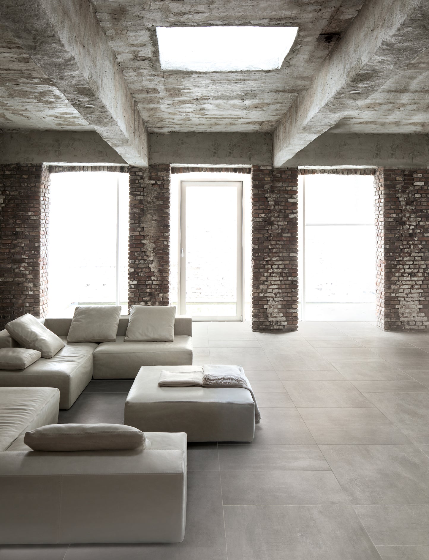 Tile Icon Bone White 60x120