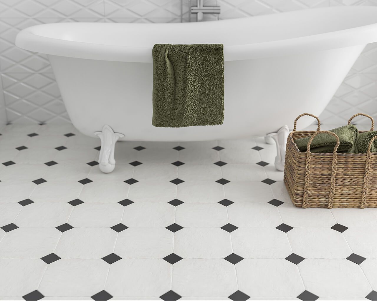 Fliese Modern Bianco 19,8x19,8