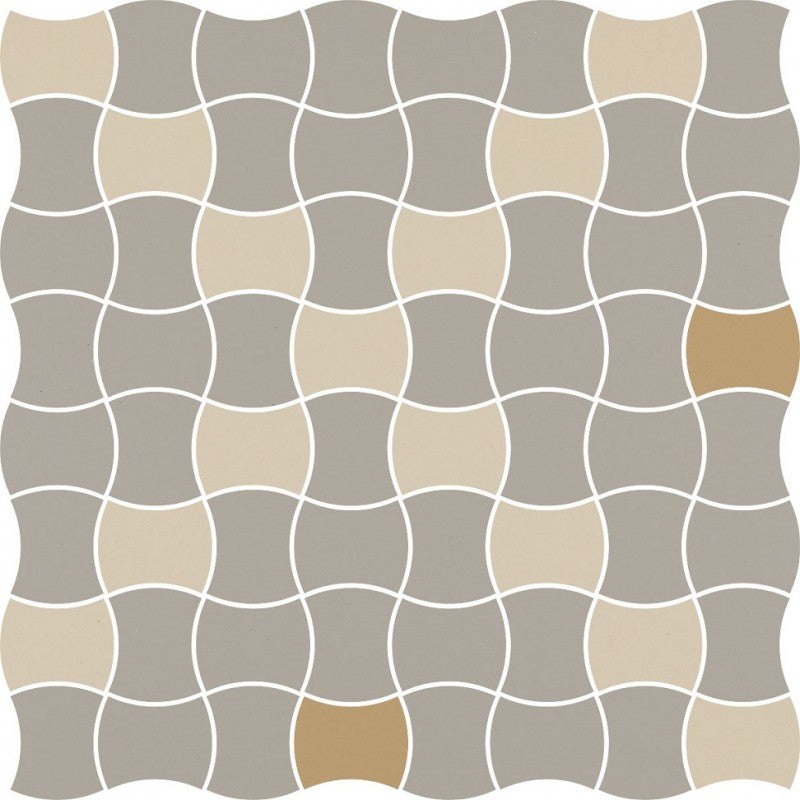 Fliese Modernizm Bianco Mosaikmischung D 30,86x30,86