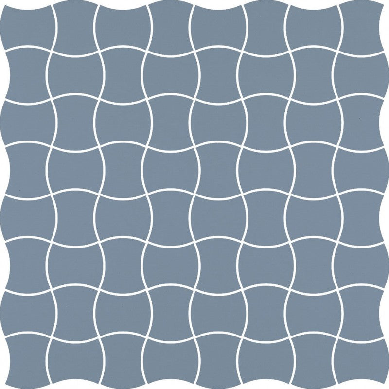 Fliese Modernizm Blaues Mosaik 30,86x30,86