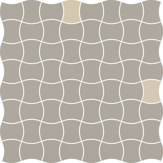 Fliese Modernizm Grys Mozaika mix B 30,86x30,86