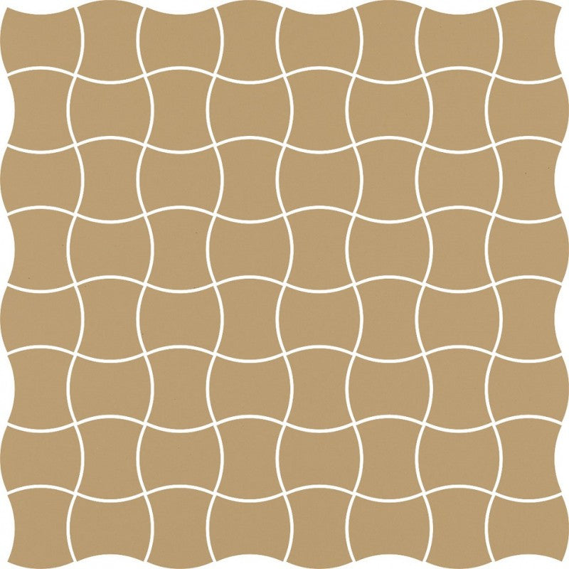 Fliese Modernizm Ocker Mosaik 30,86x30,86