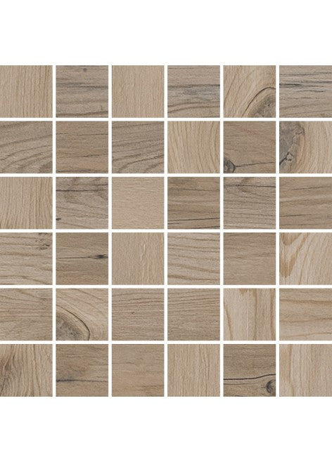 Fliese Tonella Beige Rektifiziertes Mosaik 29,7x29,7