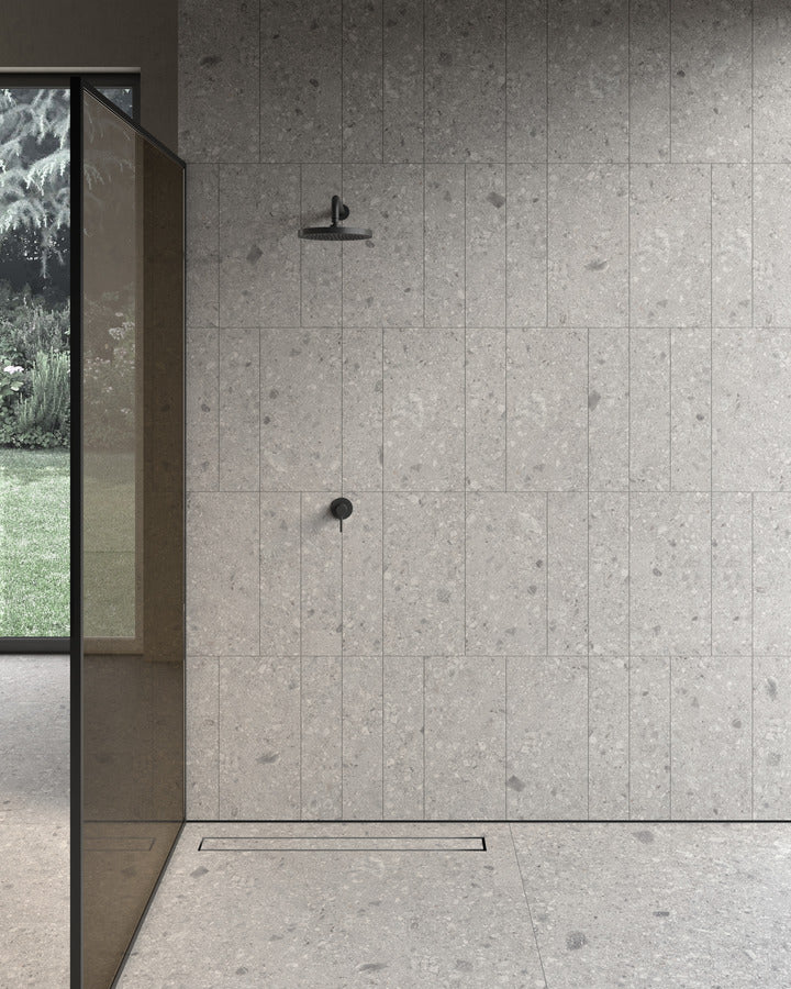 Fliese Pietra Di Gré weiß 15x60