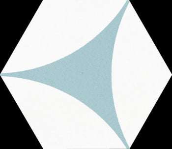 Fliese Porto Venere Agua Hex. 22x25
