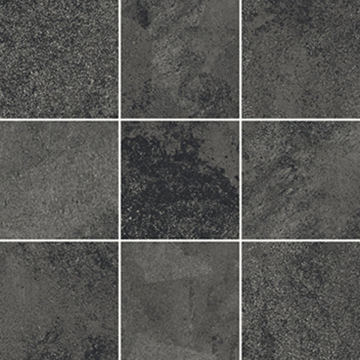 Fliese Quenos Graphit Mosaik 30x30