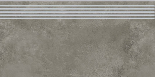Fliese Quenos graue Treppe 30x60