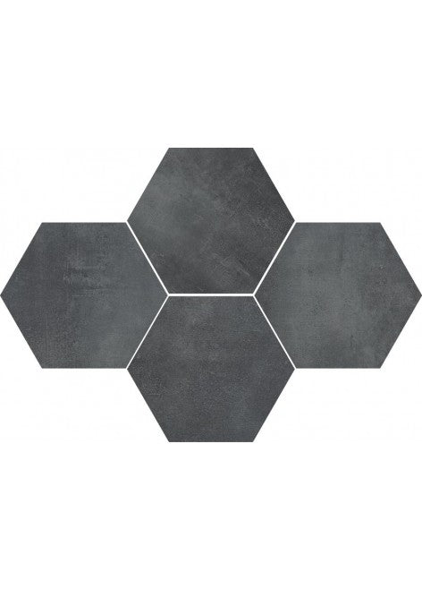 Stark Graphite Hexagon 28,3x40,8 Fliese