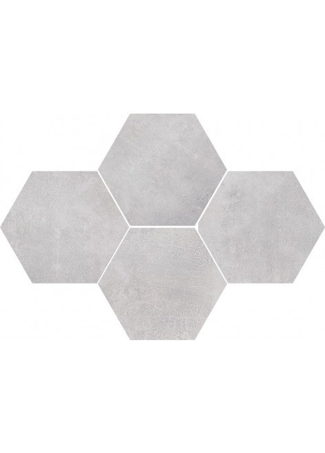 Fliese Stark White Hexagon 28,3x40,8
