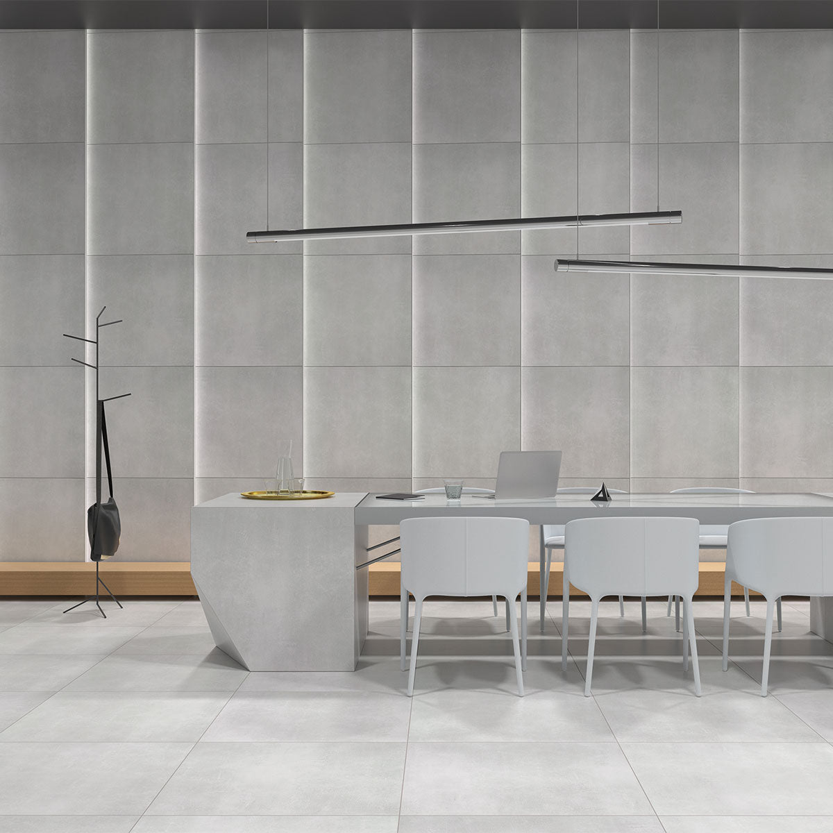 Fliese Stark Pure Grey Rekt. 60x60