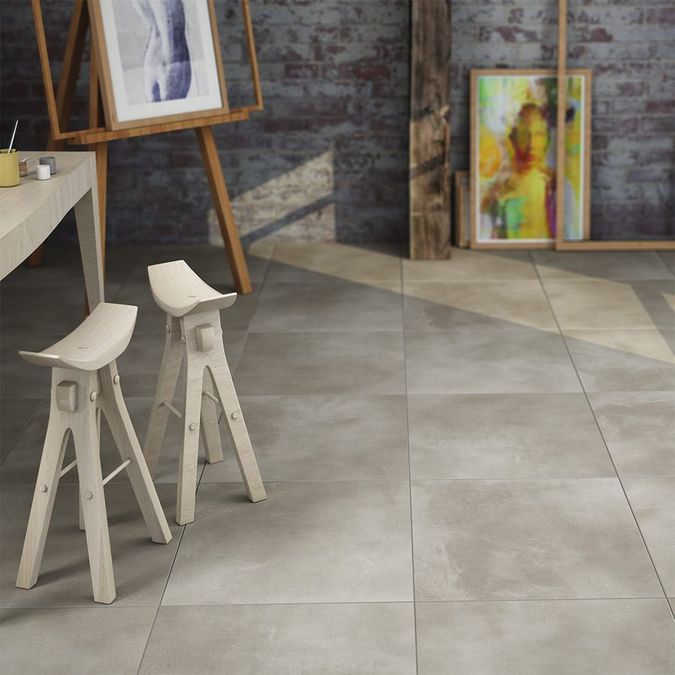Fliese Stark Pure Grey Rekt. 60x60