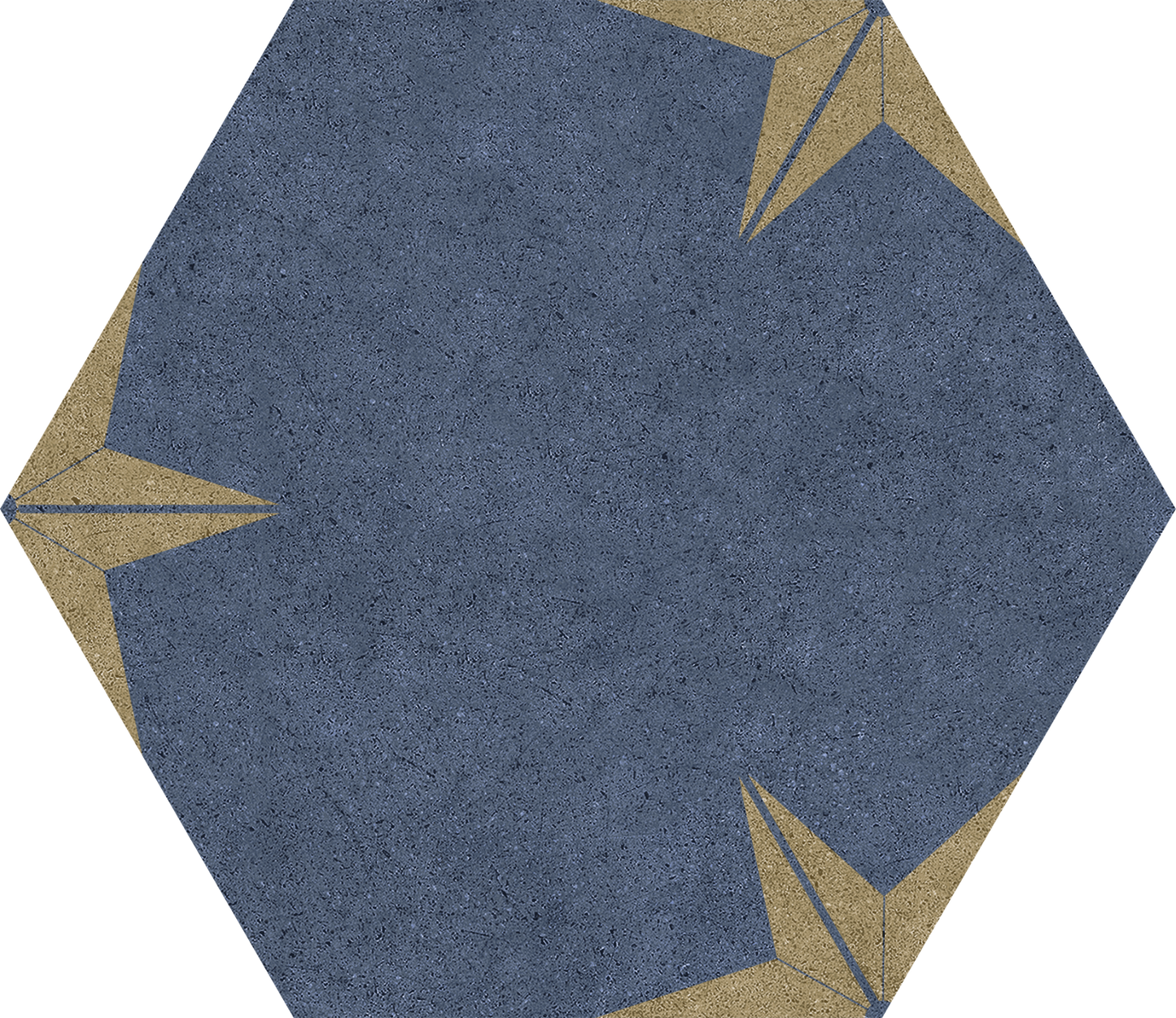 Stella Gold Hex 25 Fliese