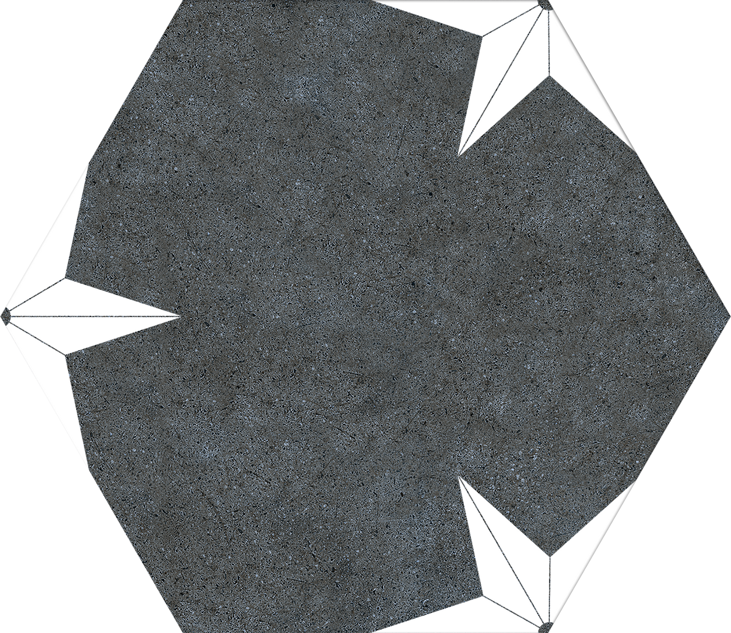 Stella Night Hex 25 Fliese