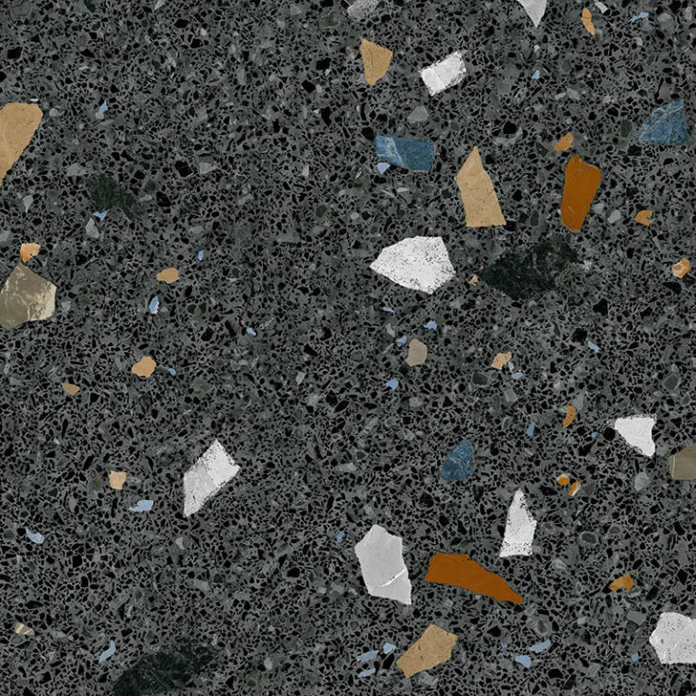 Fliese Stracciatella R Grafito 80x80