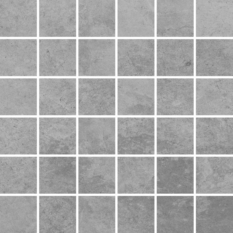 Fliese Tacoma Silber Mosaik 30x30
