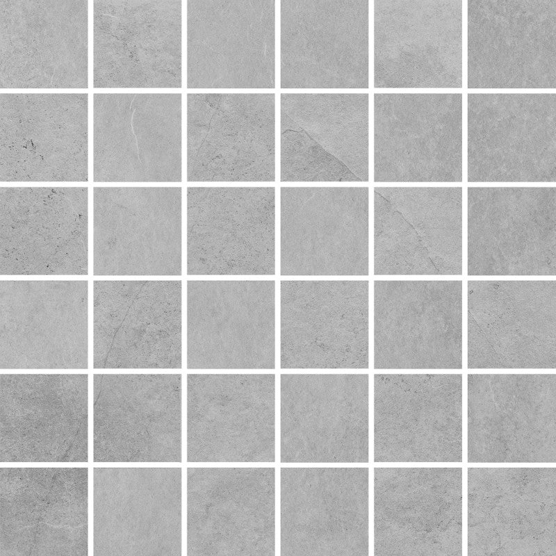 Fliese Tacoma Weiß Mosaik 30x30