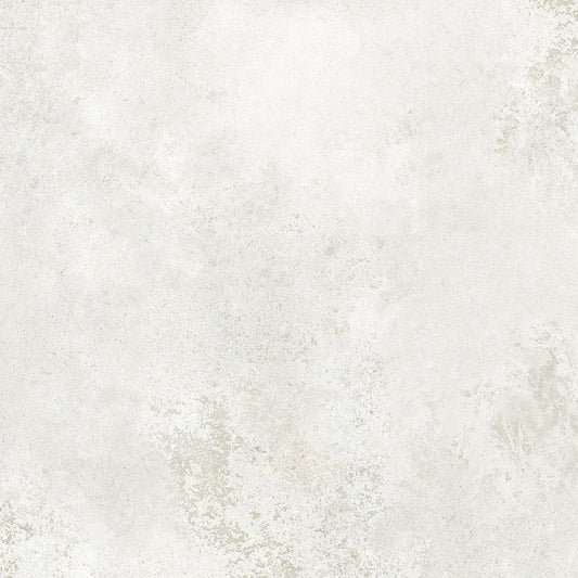 Weiße Schoßfliese von Torano. 59,8x59,8