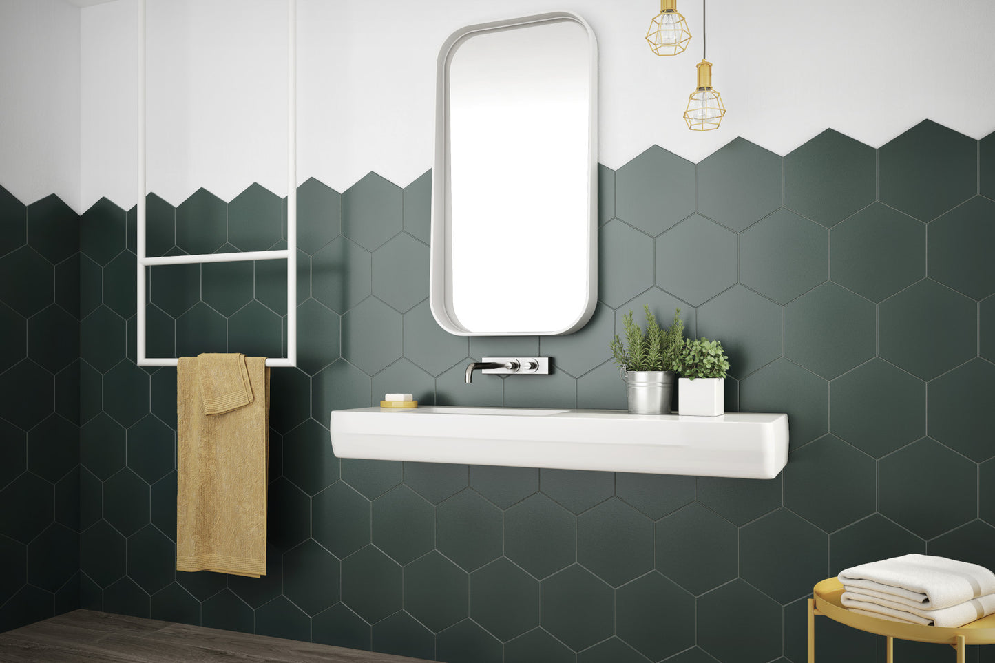 Fliese Toscana Bases verde 25,8x29