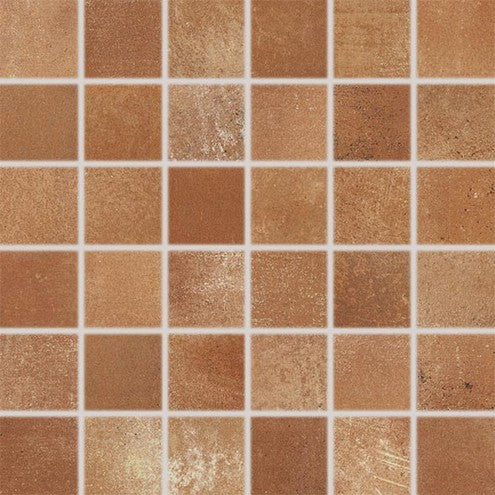 Fliese Via braunes Mosaik Rect. 30x30
