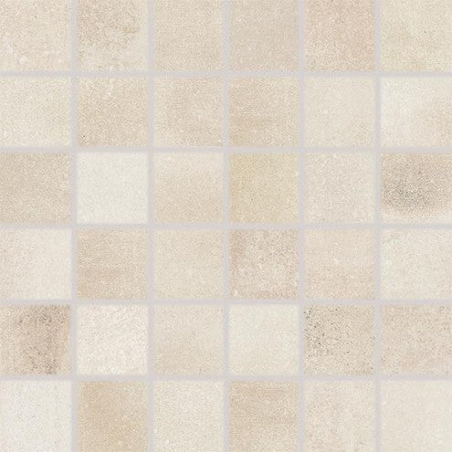 Fliese Via hellbeiges Mosaik Rect. 30x30