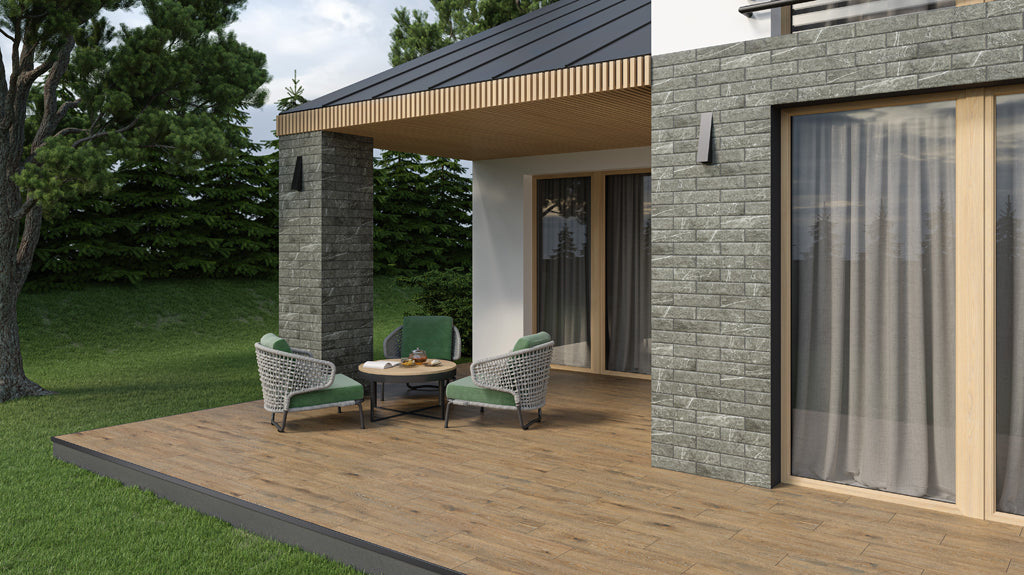 Fliese Listria Marrone 17,5x80